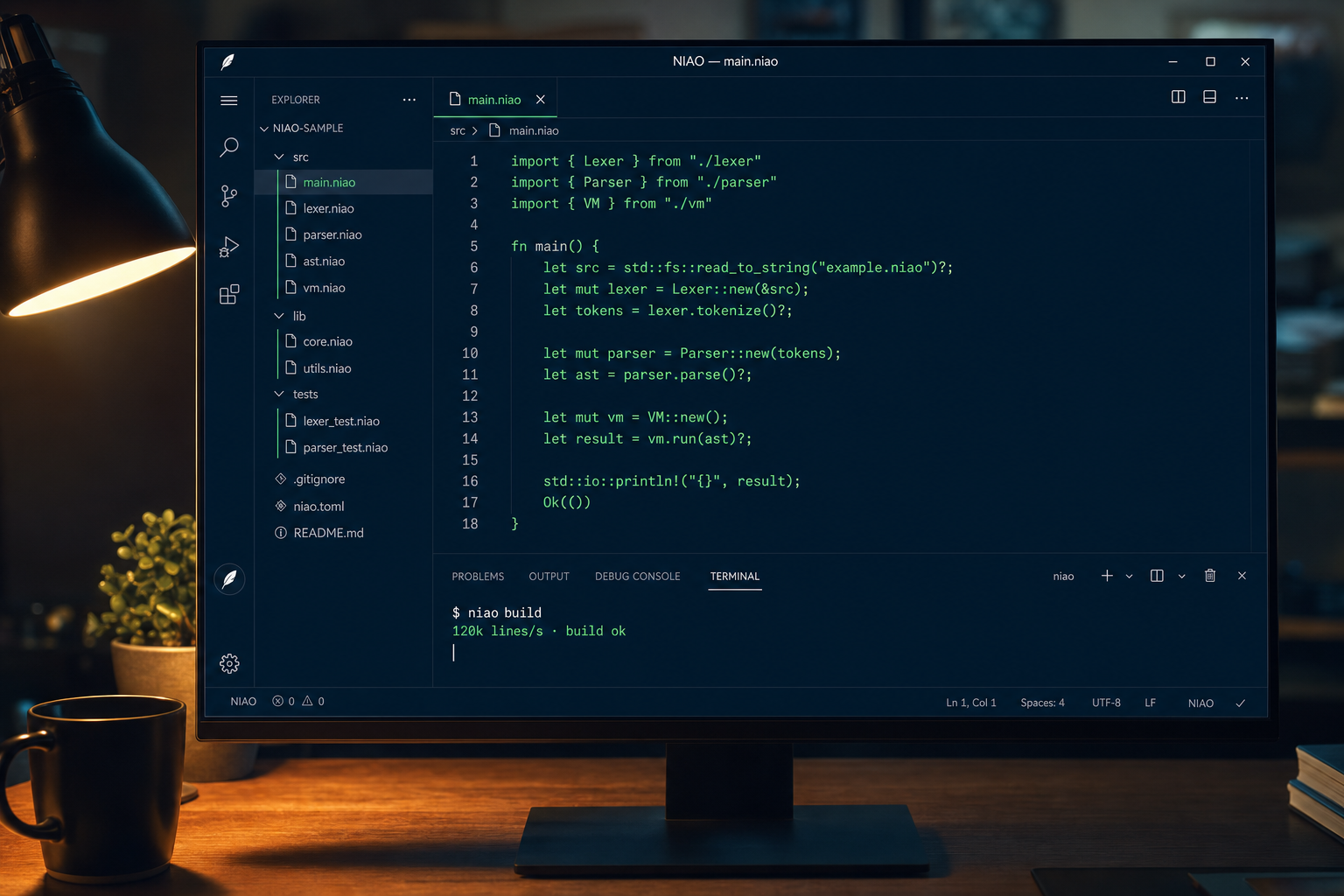 Why we built a language instead of picking one