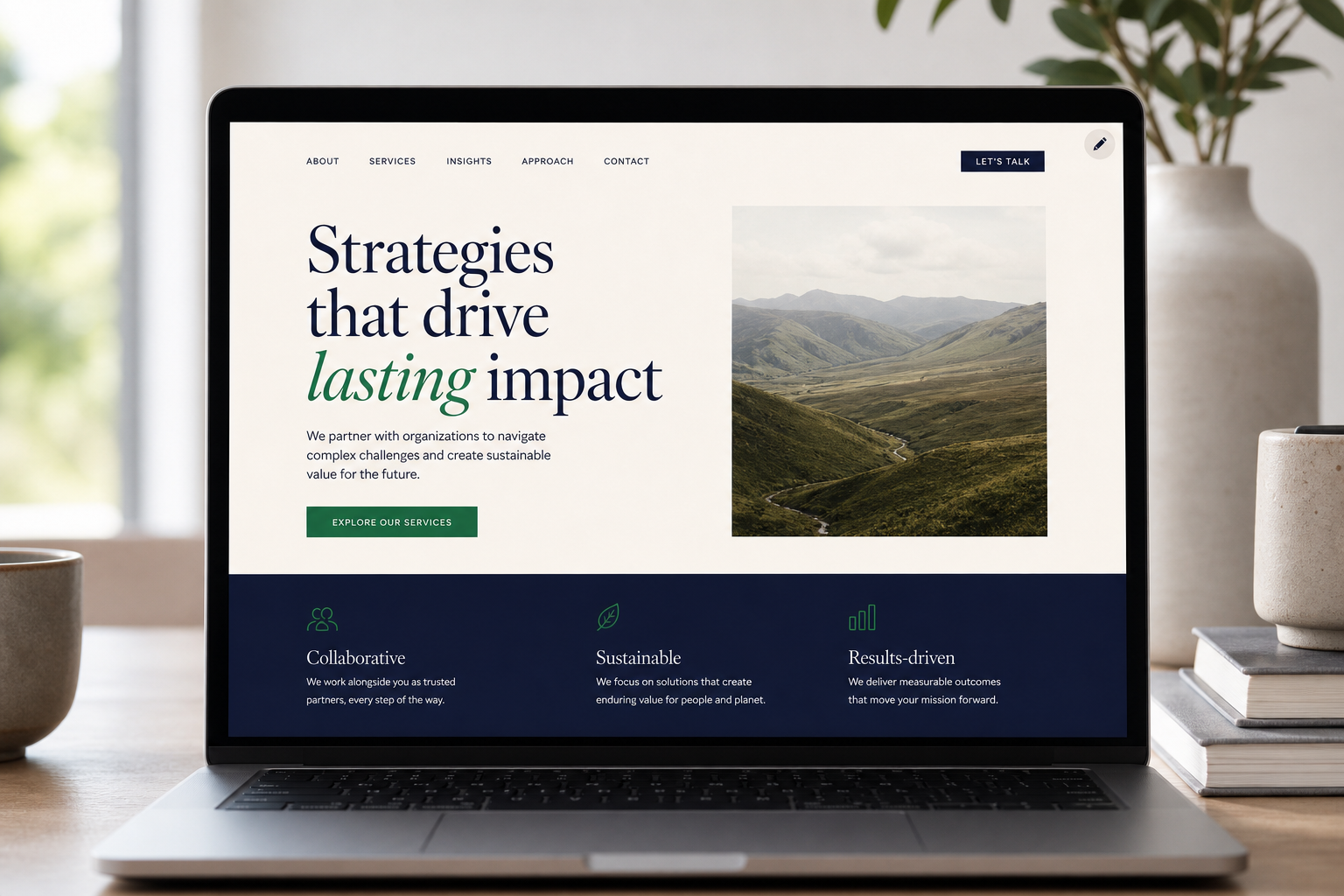 Marketing site + CMS